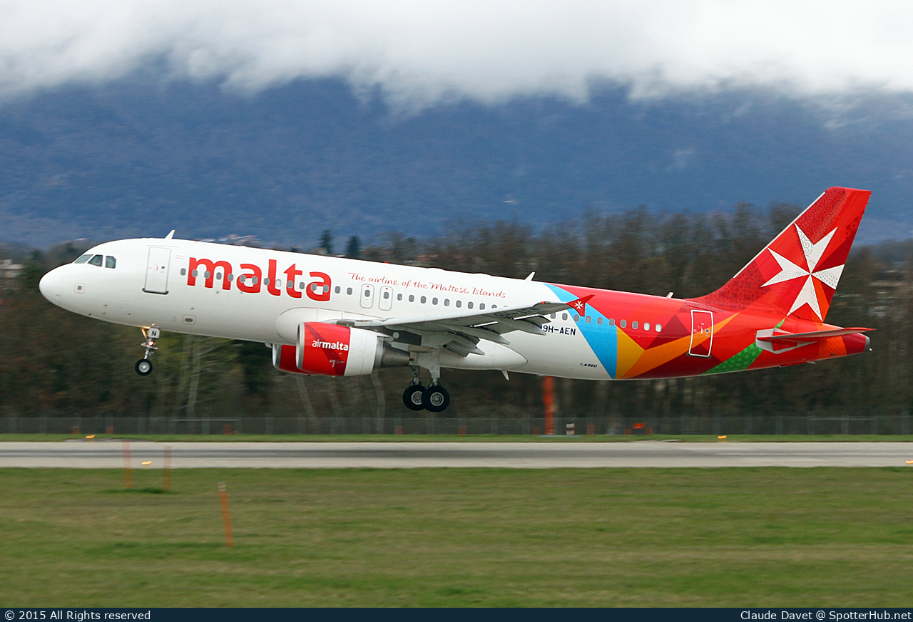 Photo of 9H-AEN - Airbus A320-214 operated by Air Malta