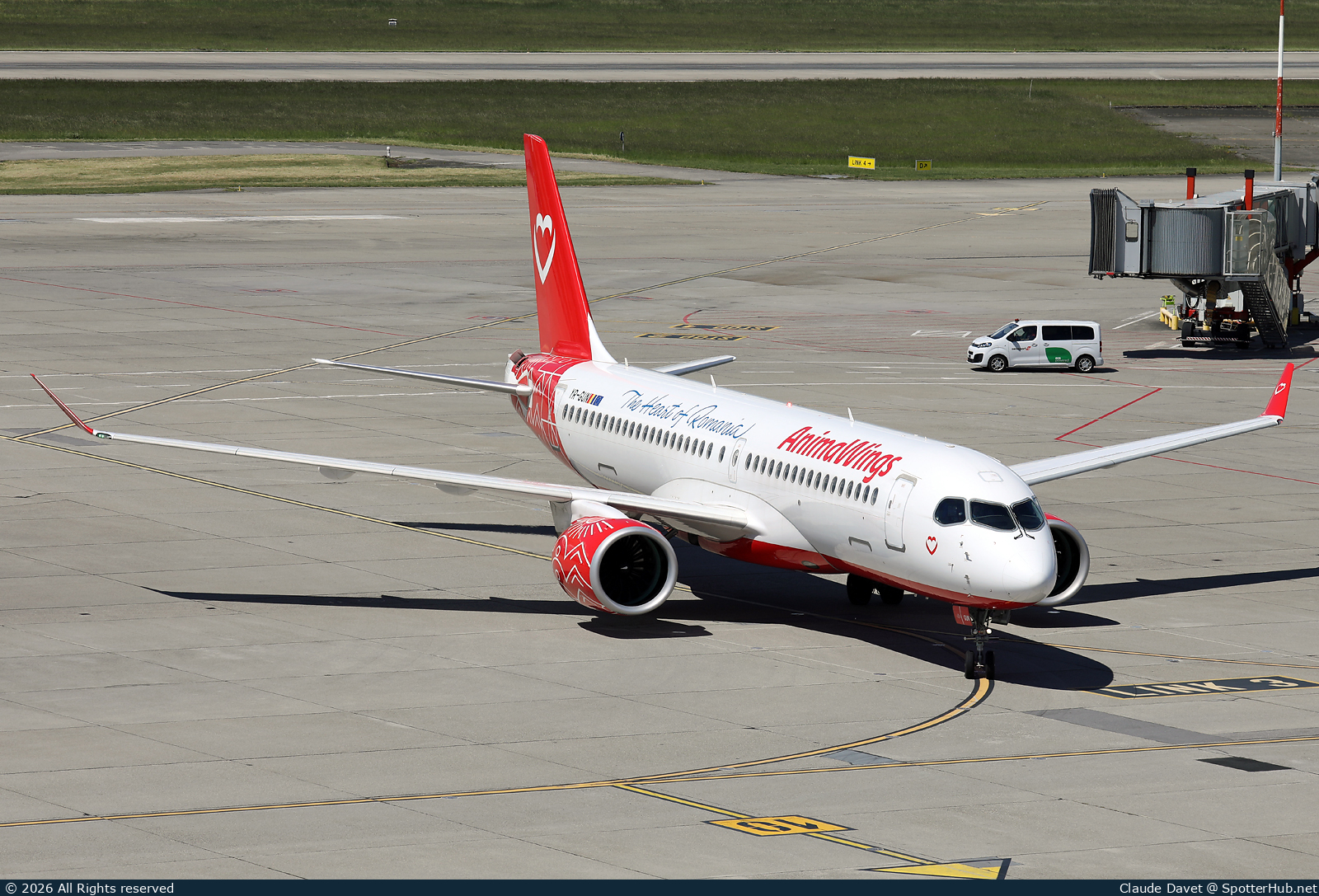 Photo of YR-GUN - Airbus A220-300 operated by Animawings