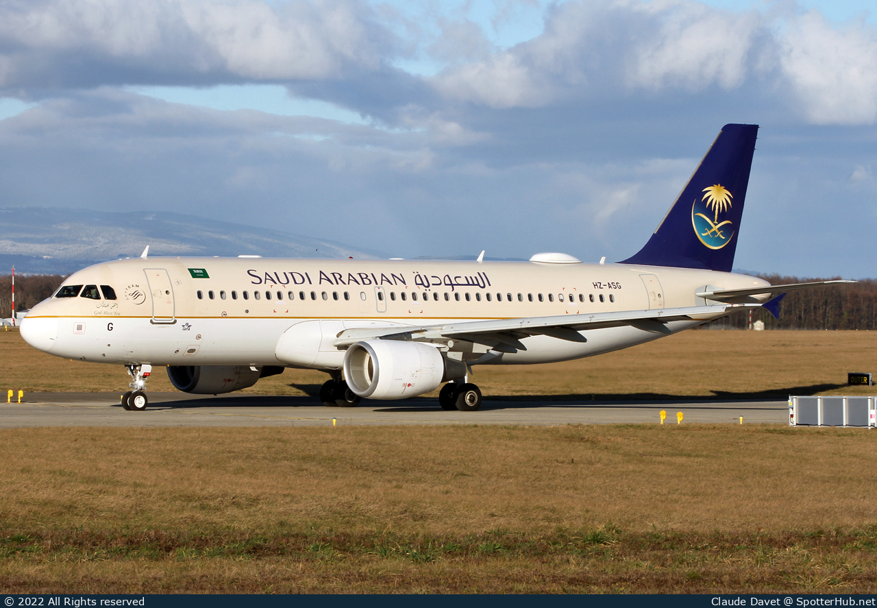 Photo of HZ-ASG - Airbus A320-214 operated by Saudi Arabian Airlines