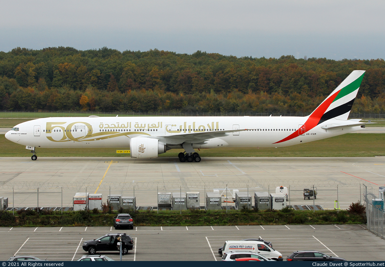 Photo of A6-EQM - Boeing 777-31H(ER) operated by Emirates