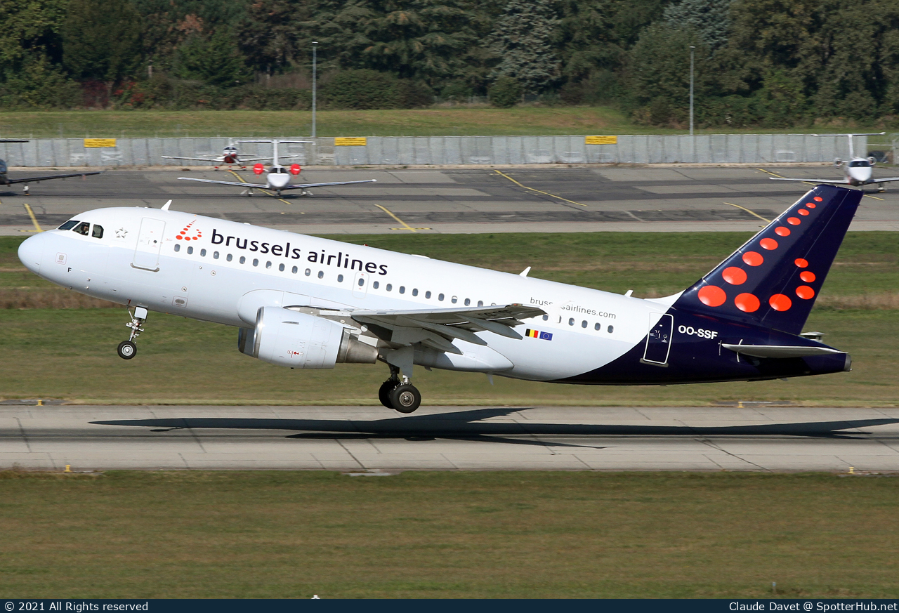 Photo of OO-SSF - Airbus A319-111 operated by Brussels Airlines