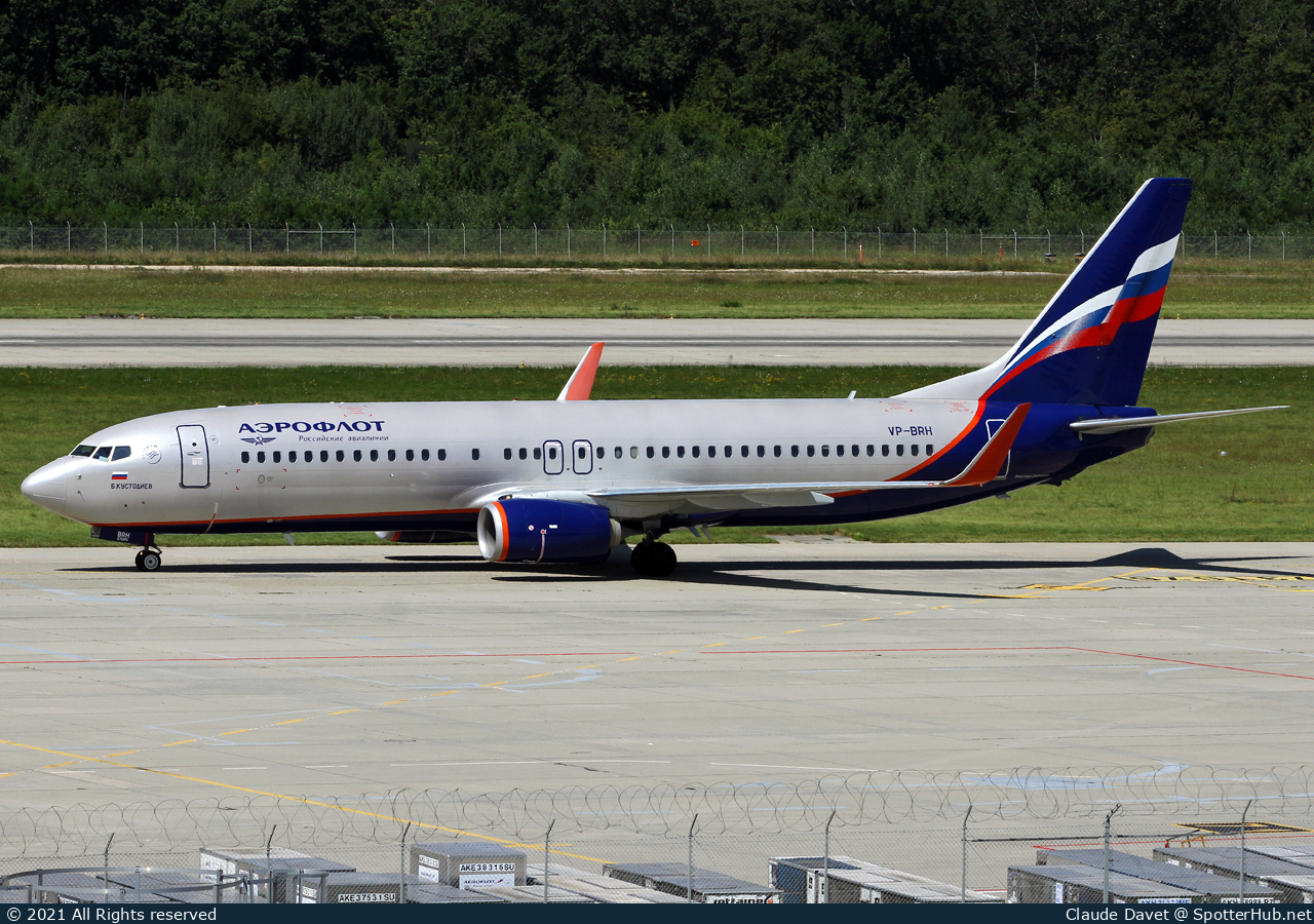 Photo of VP-BRH - Boeing 737-8LJ operated by Aeroflot