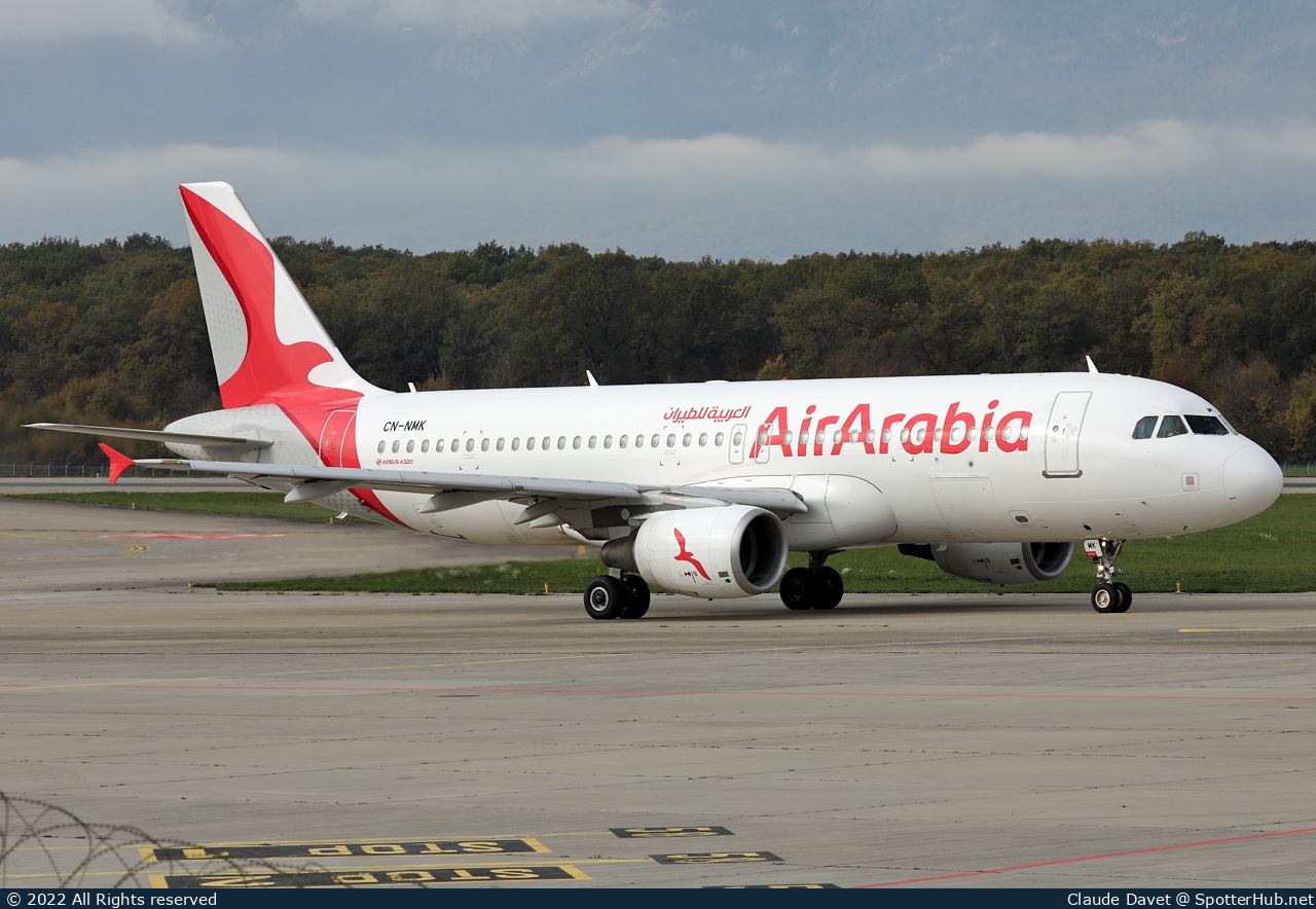 Photo of CN-NMK - Airbus A320-214 operated by Air Arabia Maroc