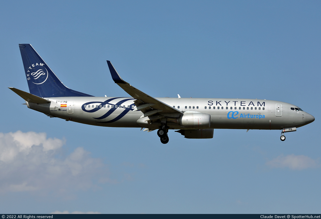 Photo of EC-LPQ - Boeing 737-85P operated by Air Europa