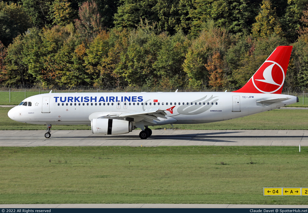 Photo of TC-JPM - Airbus A320-232 operated by Turkish Airlines