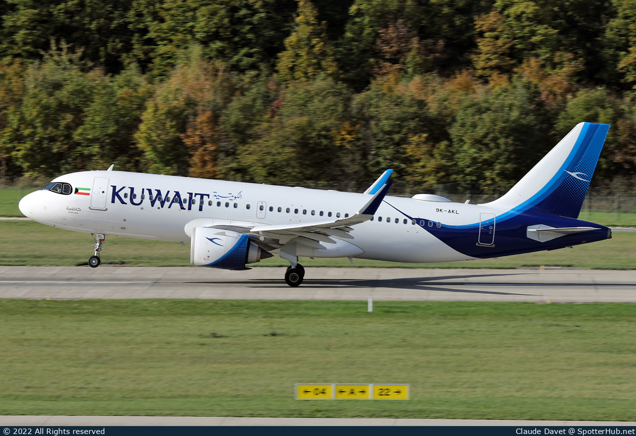 Photo of 9K-AKL - Airbus A320-251N operated by Kuwait Airways
