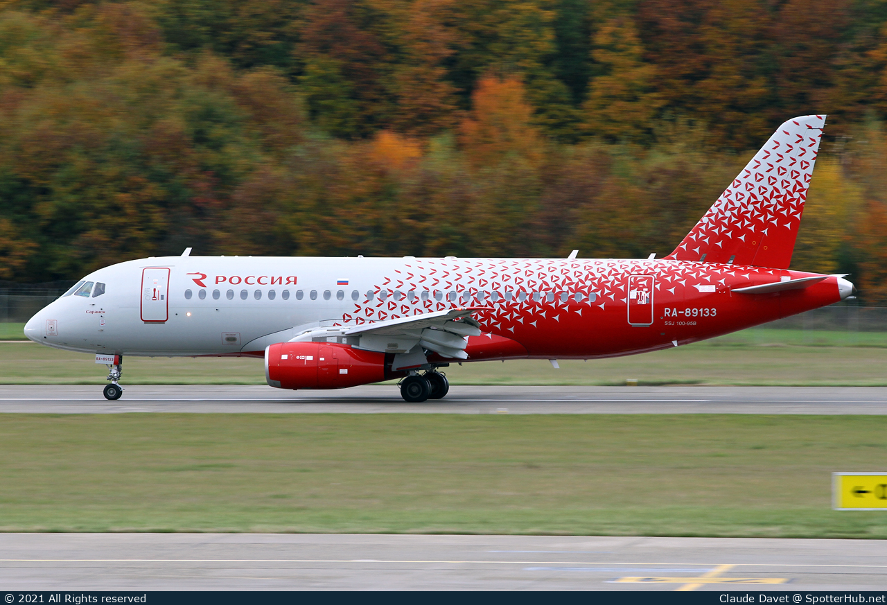 Photo of RA-89133 - Sukhoi Superjet 100-95B operated by Rossiya Airlines