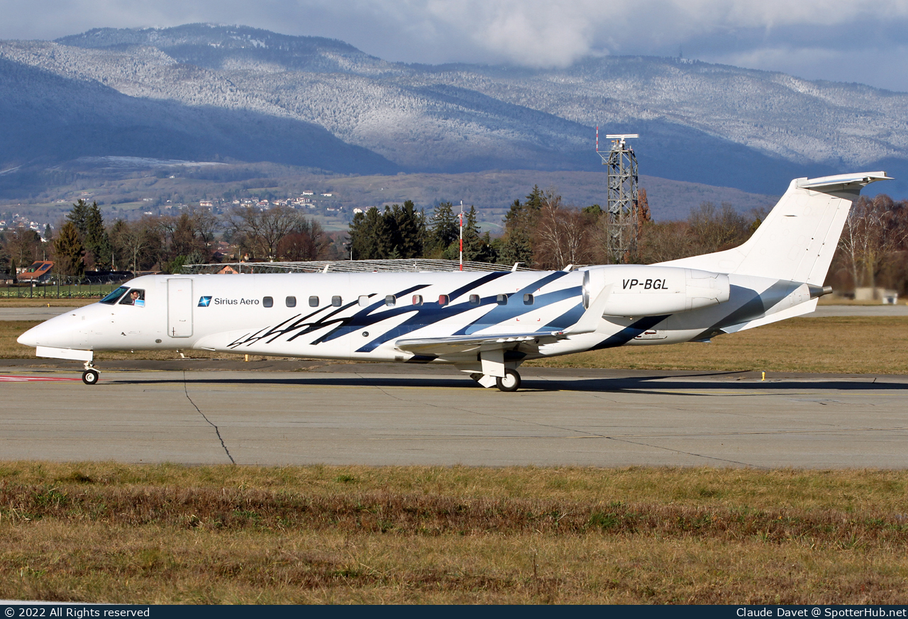 Photo of VP-BGL - Embraer Legacy 600 operated by Sirius Aero