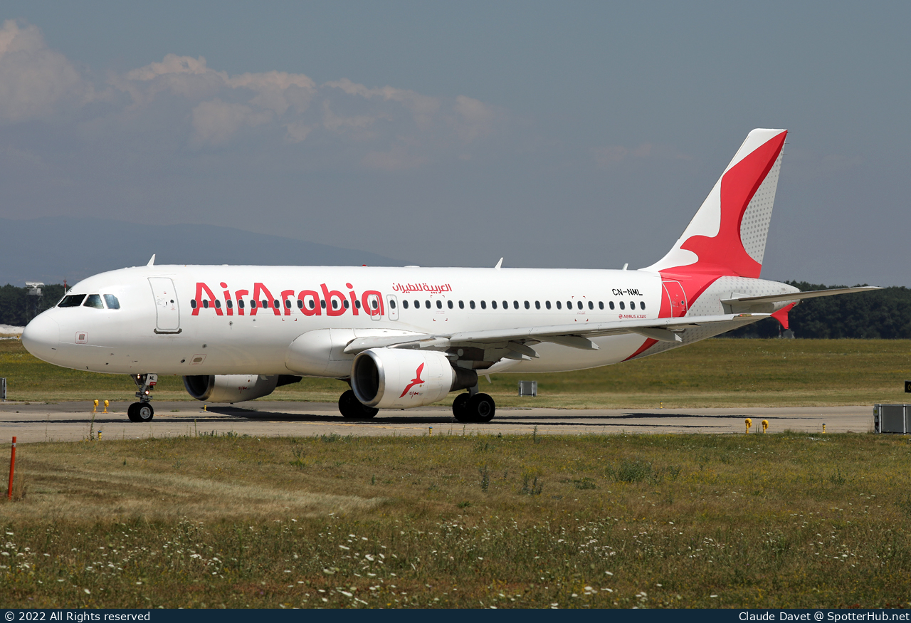 Photo of CN-NML - Airbus A320-214 operated by Air Arabia Maroc