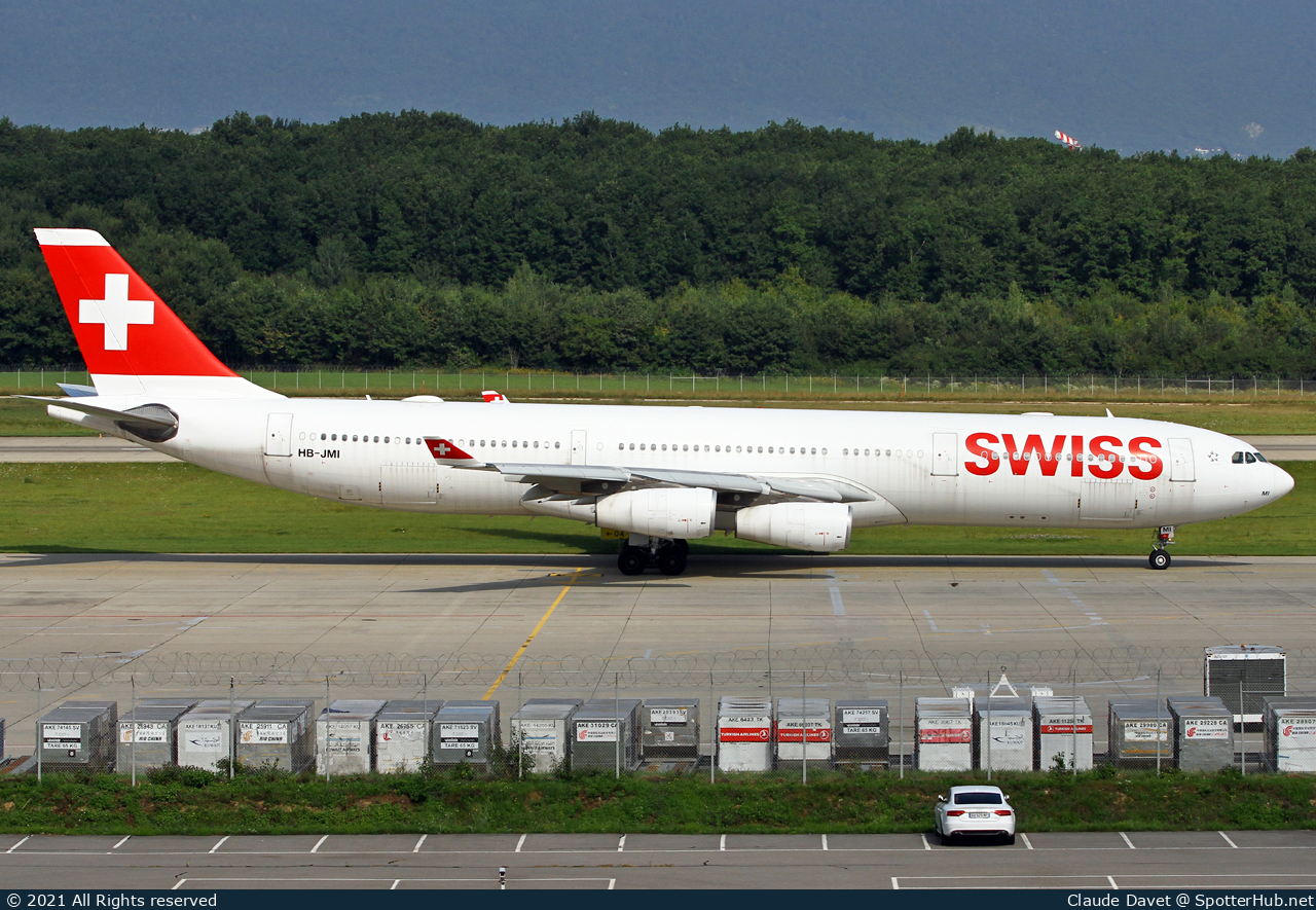 Photo of HB-JMI - Airbus A340-313 operated by Swiss International Air Lines