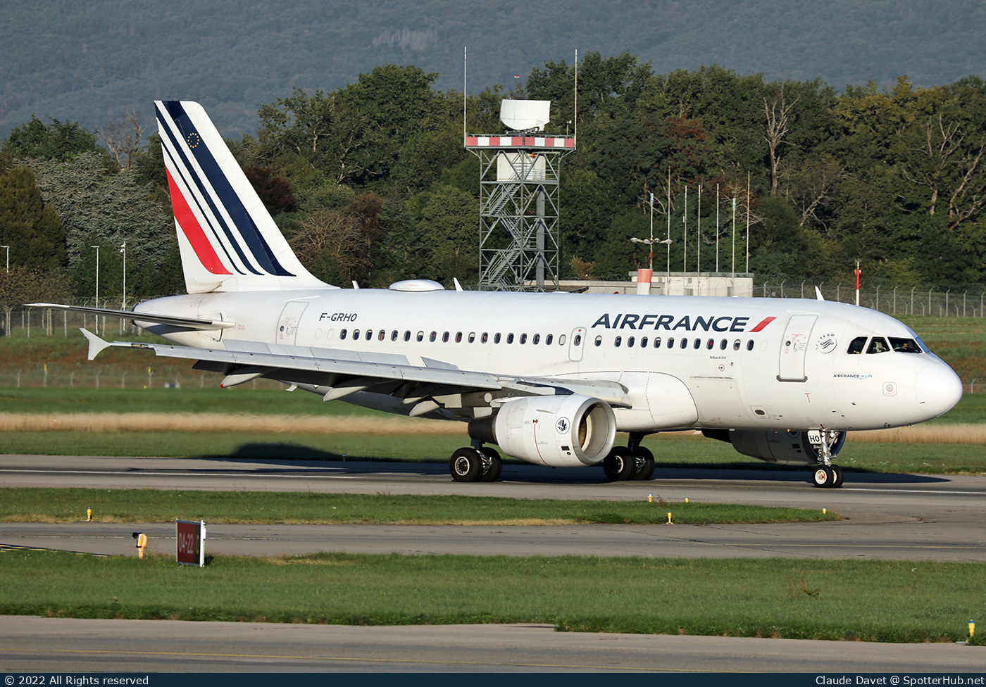 Photo of F-GRHO - Airbus A319-111 operated by Air France
