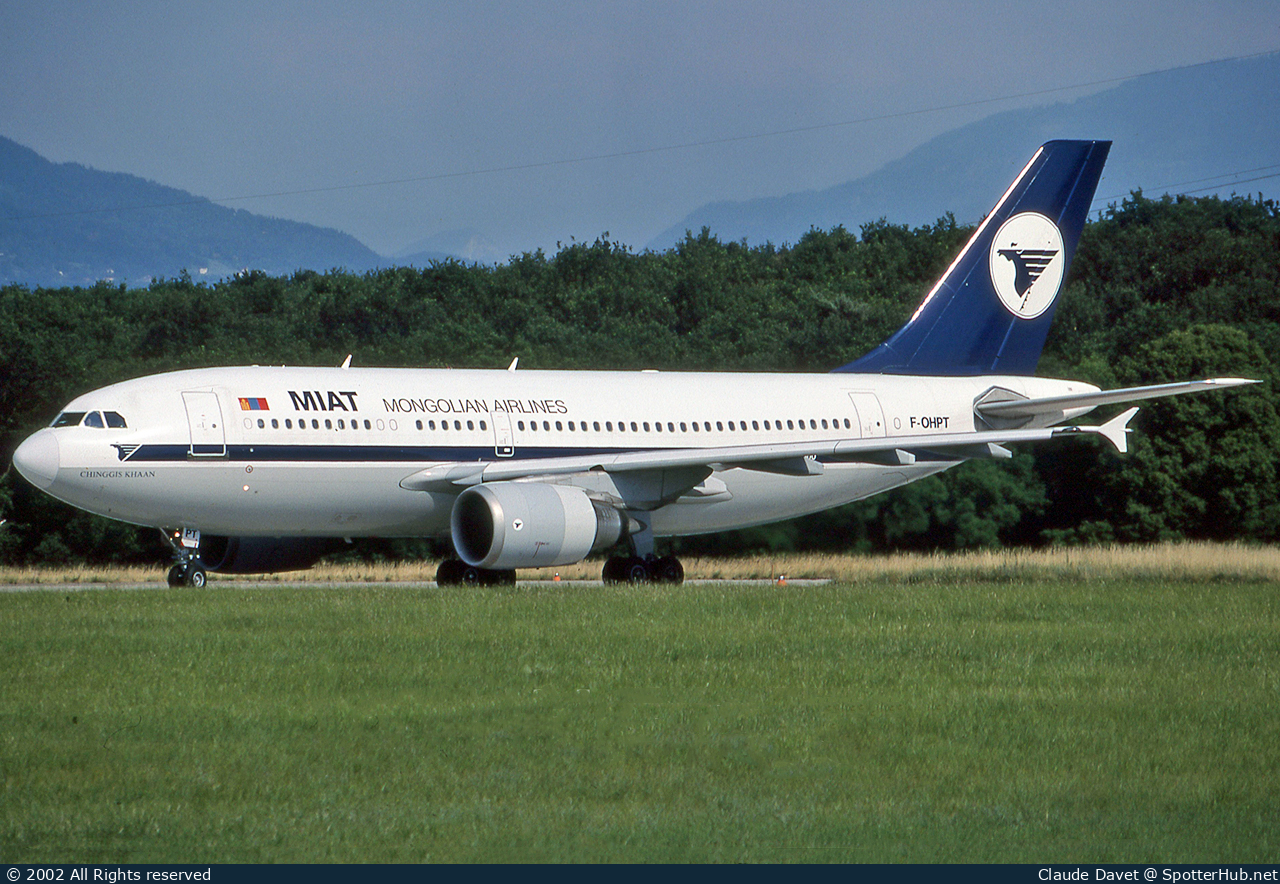 Photo of F-OHPT - Airbus A310-304 operated by MIAT Mongolian Airlines