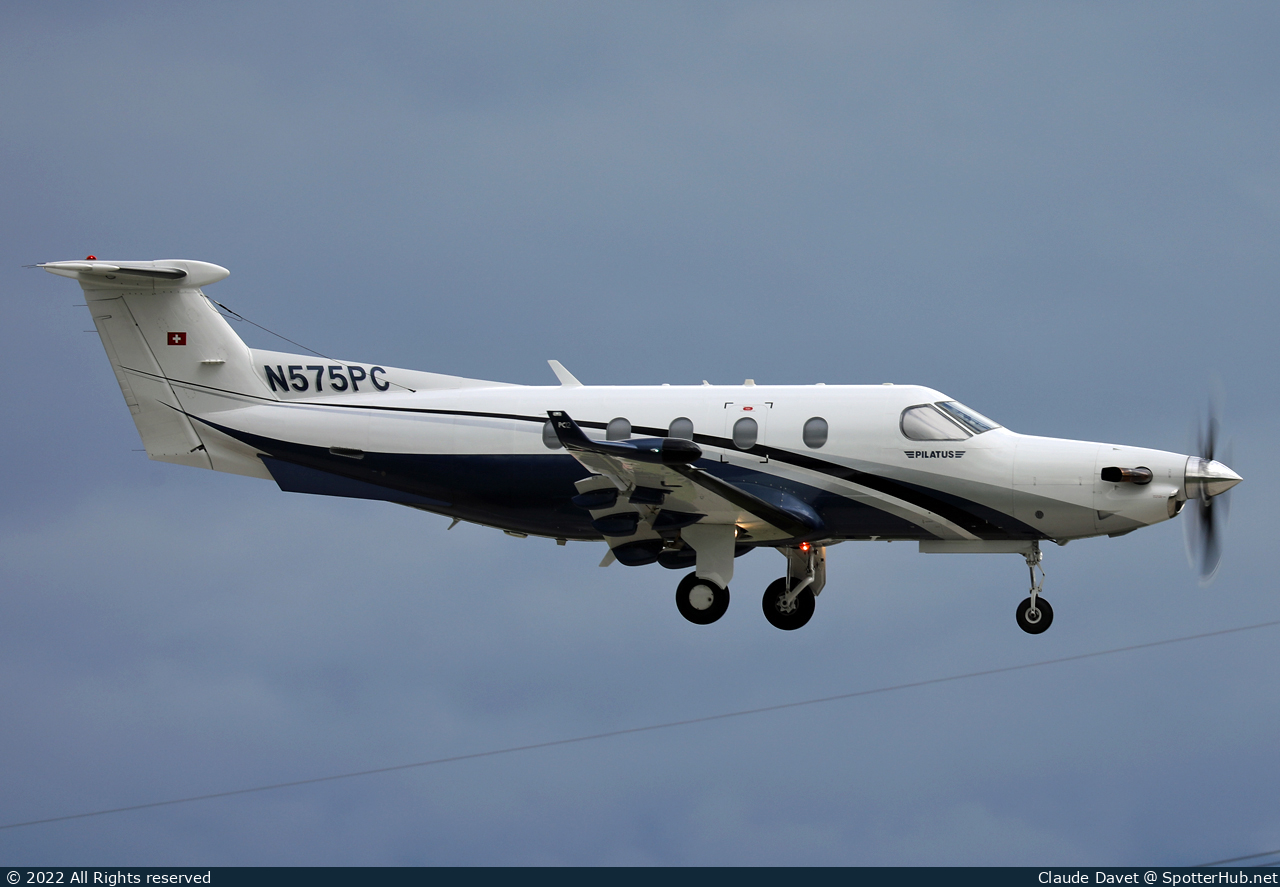Photo of N575PC - Pilatus PC-12/45 operated by Private