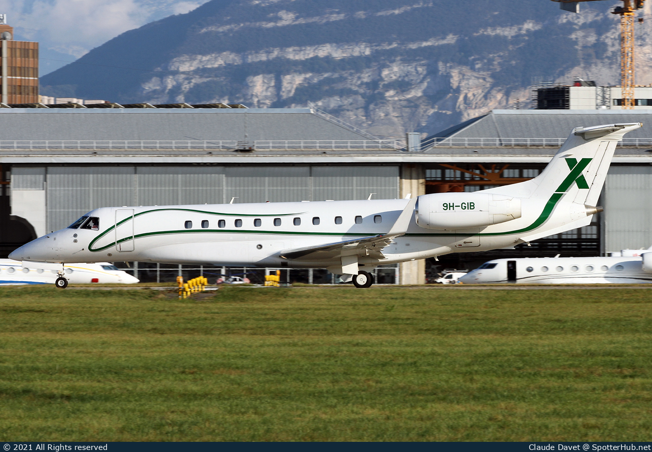 Photo of 9H-GIB - Embraer Legacy 650 operated by AirX Charter