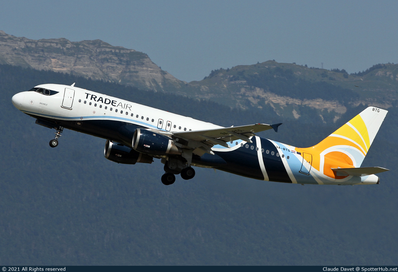 Photo of 9A-BTG - Airbus A320-212 operated by Trade Air