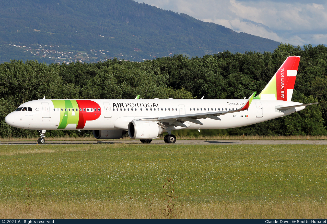 Photo of CS-TJN - Airbus A321-251N operated by TAP Air Portugal
