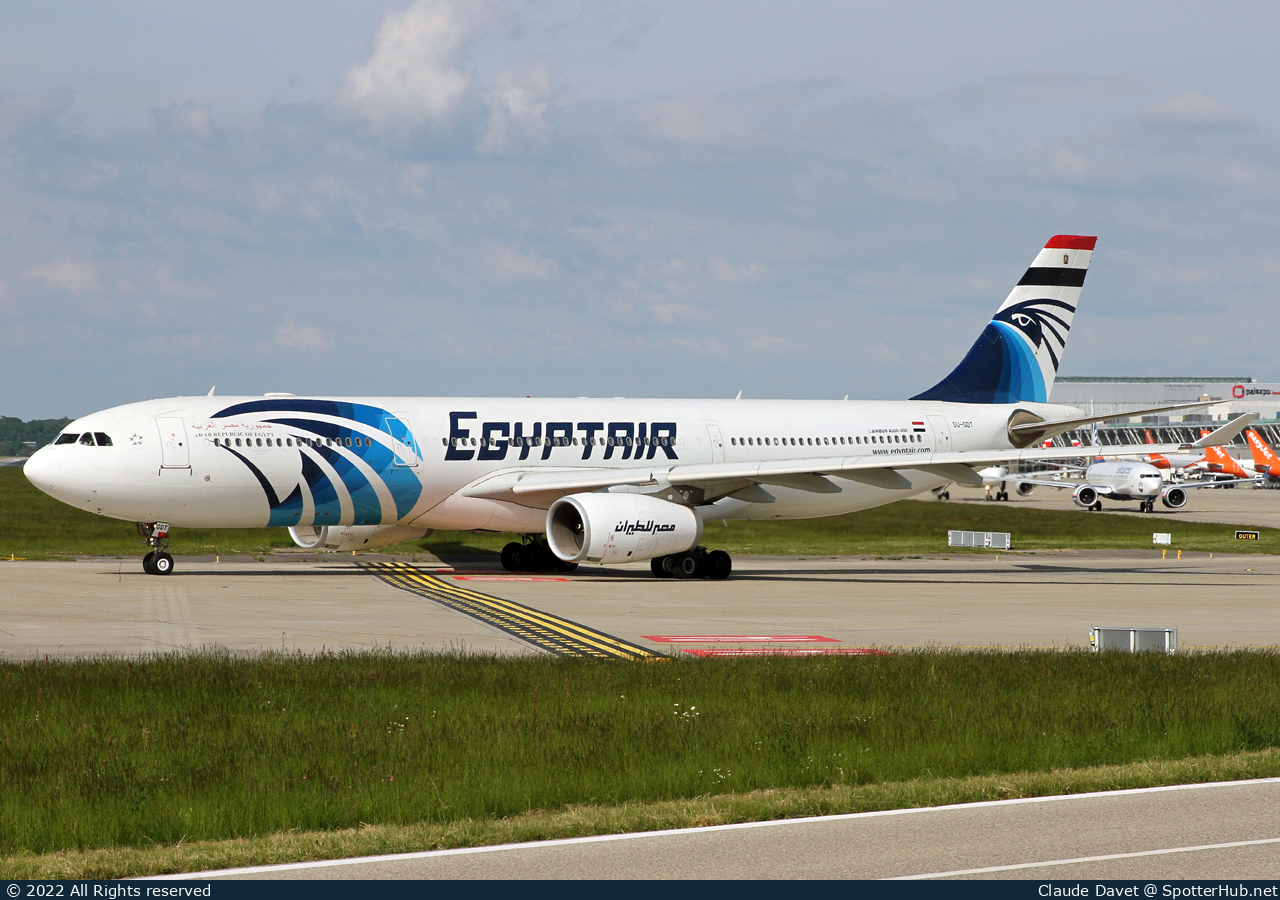 Photo of SU-GDT - Airbus A330-343 operated by Egyptair