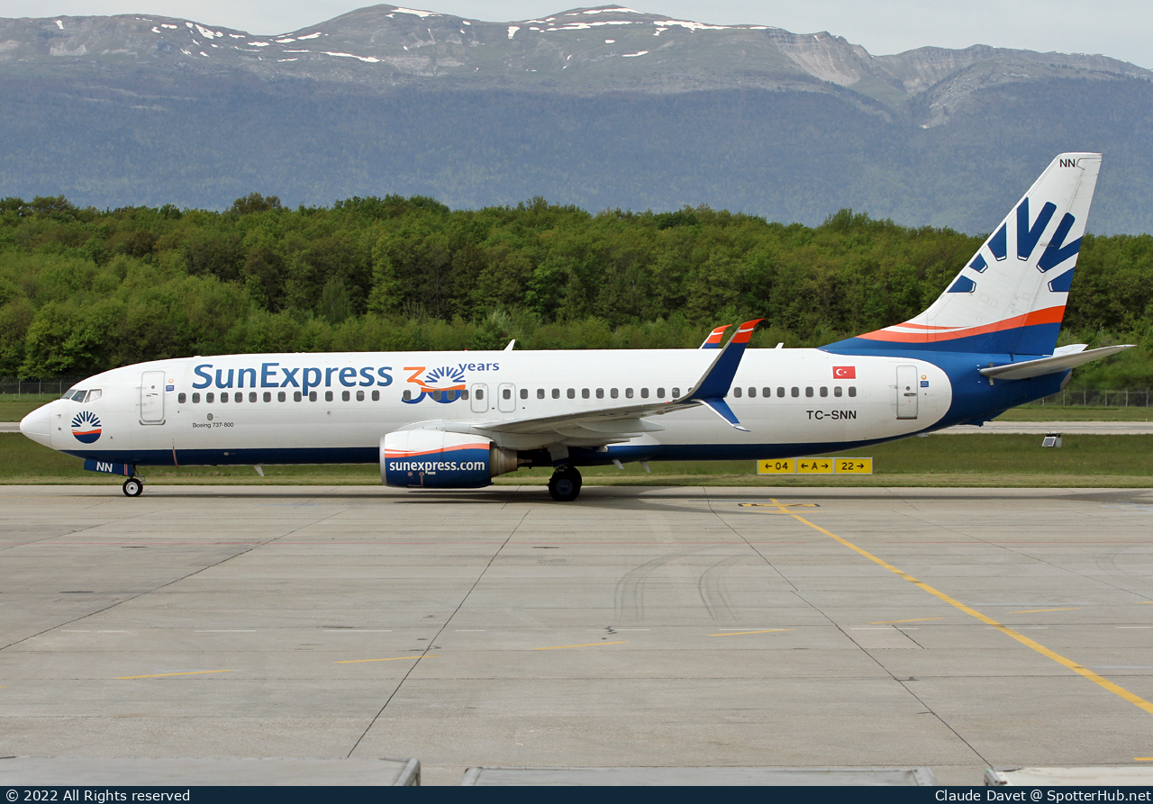 Photo of TC-SNN - Boeing 737-8HC operated by SunExpress