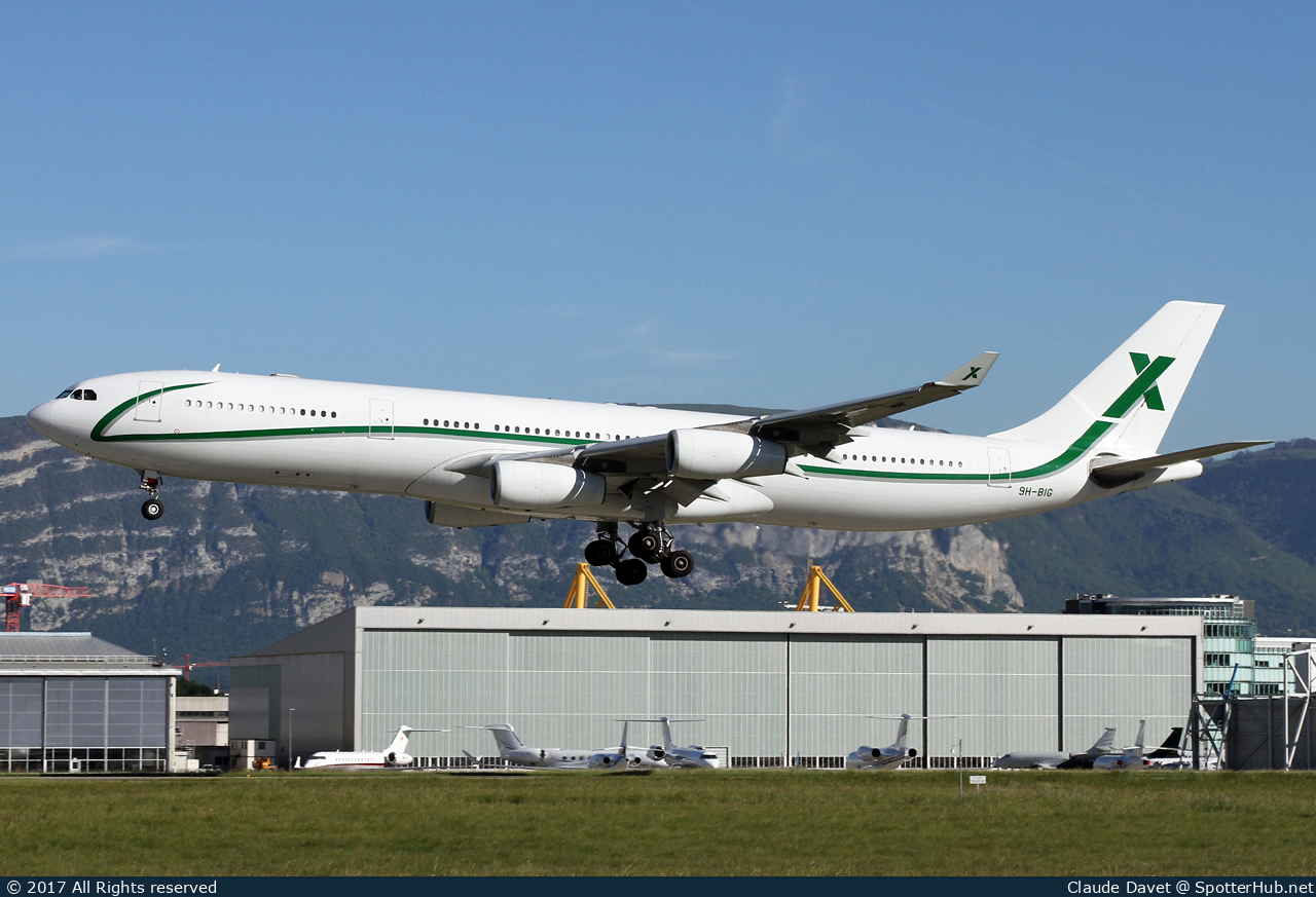 Photo of 9H-BIG - Airbus A340-312 operated by AirX Charter