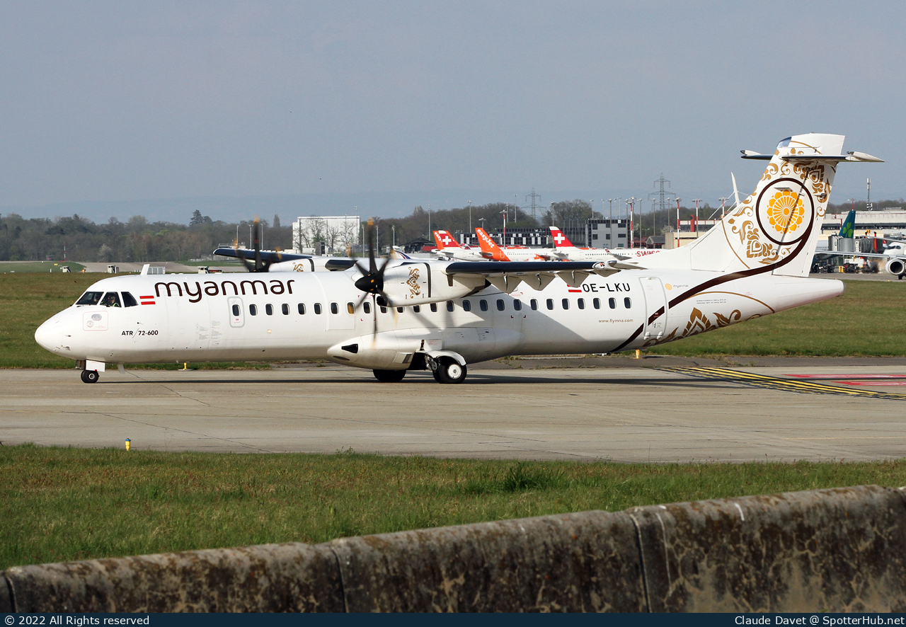 Photo of OE-LKU - ATR 72-600 operated by AerCap