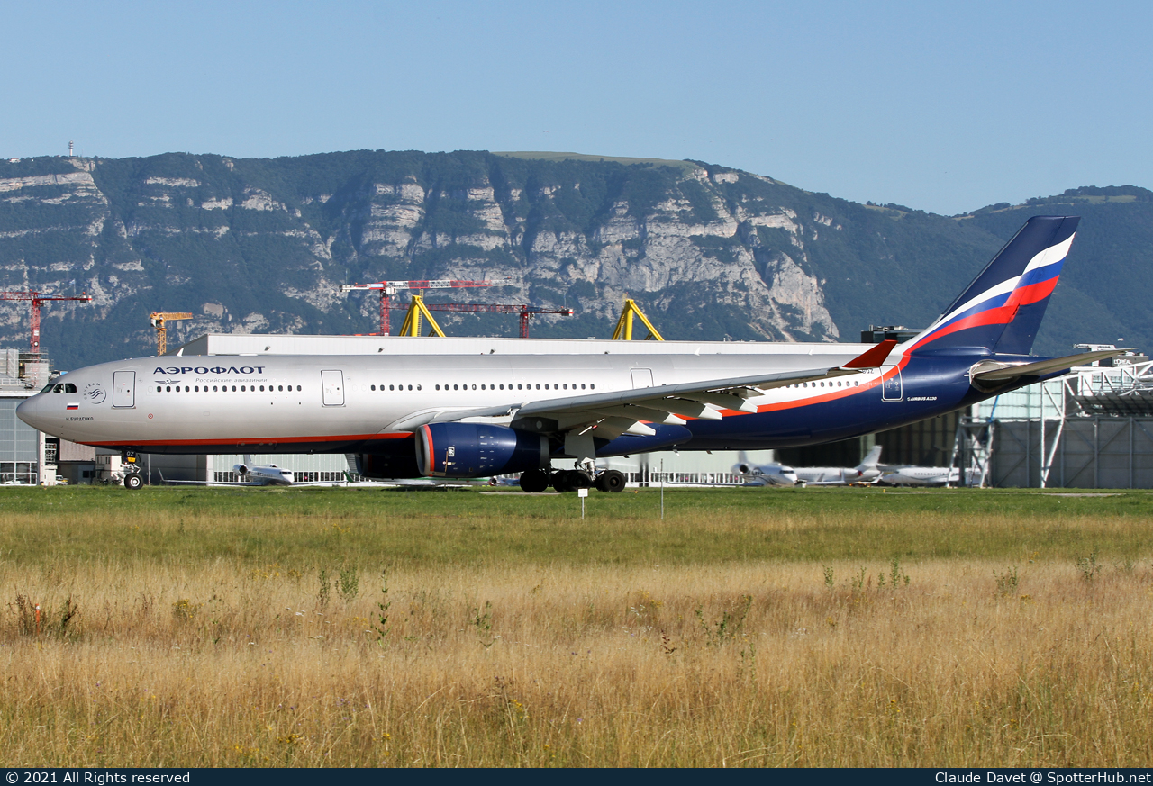 Photo of VQ-BQZ - Airbus A330-343 operated by Aeroflot