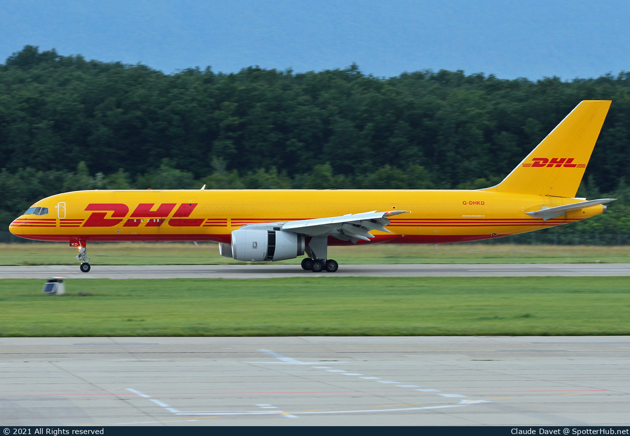 Photo of G-DHKD - Boeing 757-23N(PCF) operated by DHL Air