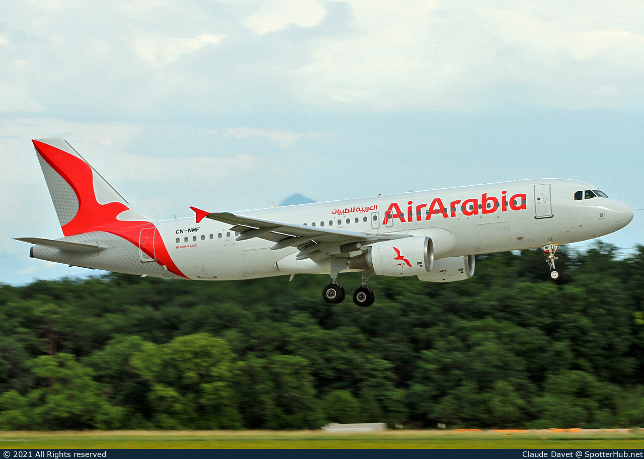 Photo of CN-NMF - Airbus A320-214 operated by Air Arabia Maroc