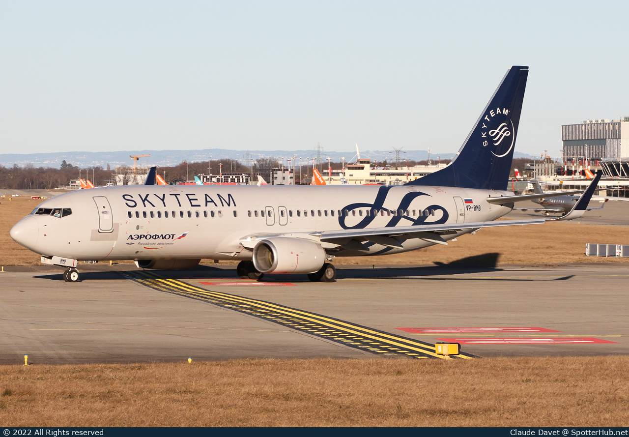 Photo of VP-BMB - Boeing 737-8LJ operated by Aeroflot
