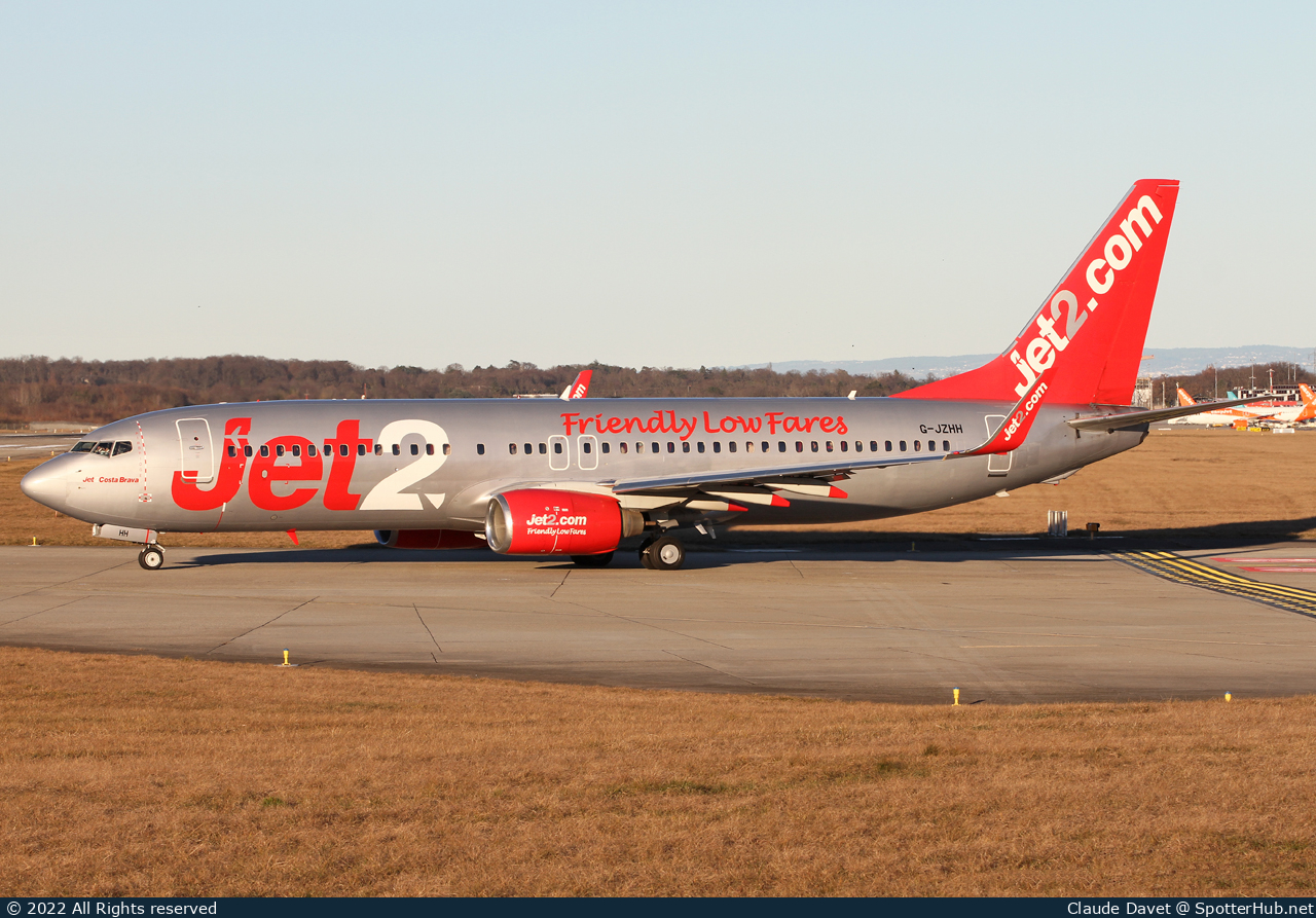 Photo of G-JZHH - Boeing 737-85P operated by Jet2