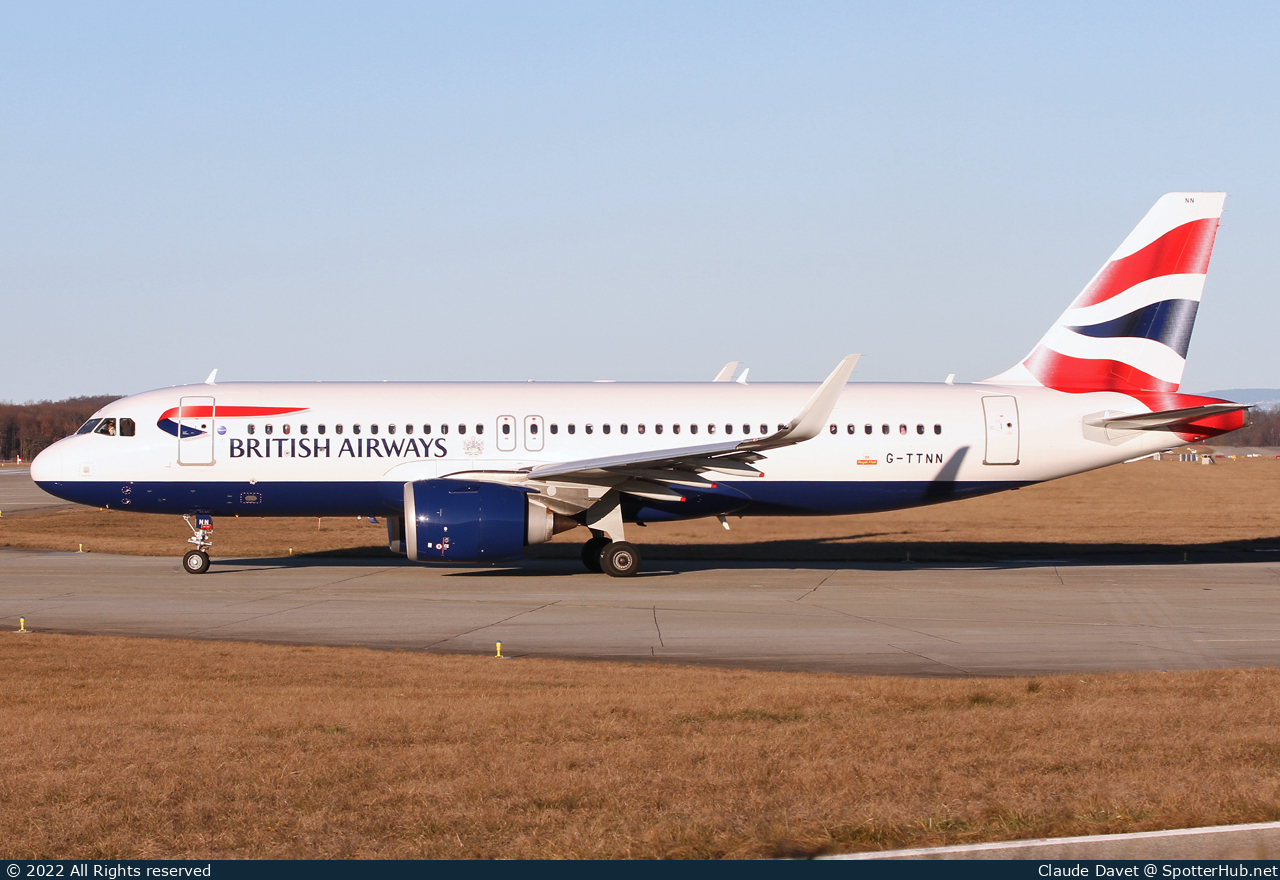 Photo of G-TTNN - Airbus A320-251N operated by British Airways