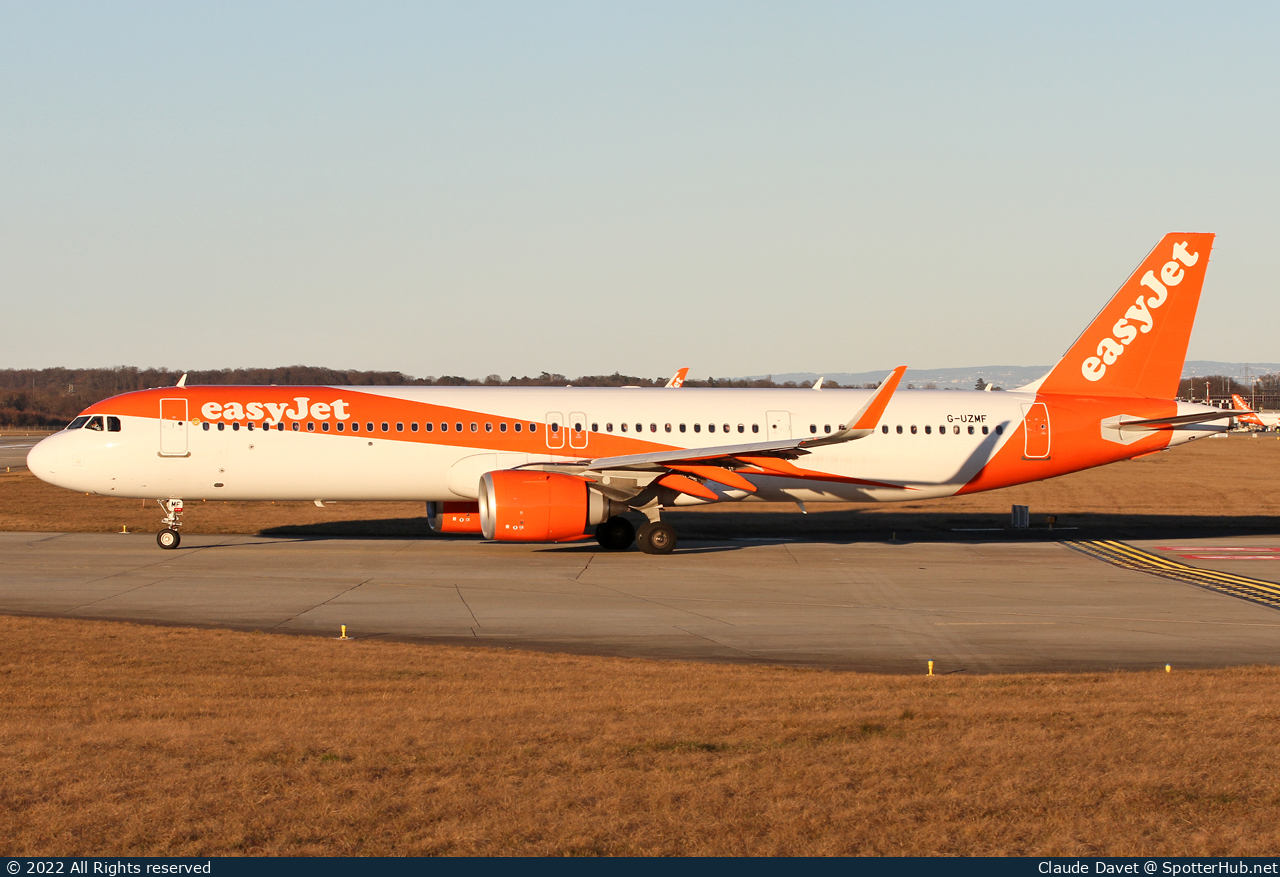 Photo of G-UZMF - Airbus A321-251NX operated by easyJet