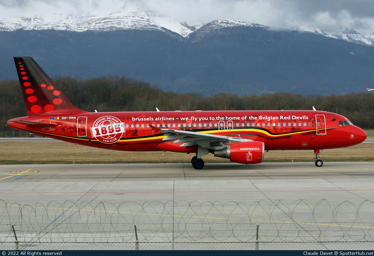 Photo of OO-SNA - Airbus A320-214 operated by Brussels Airlines
