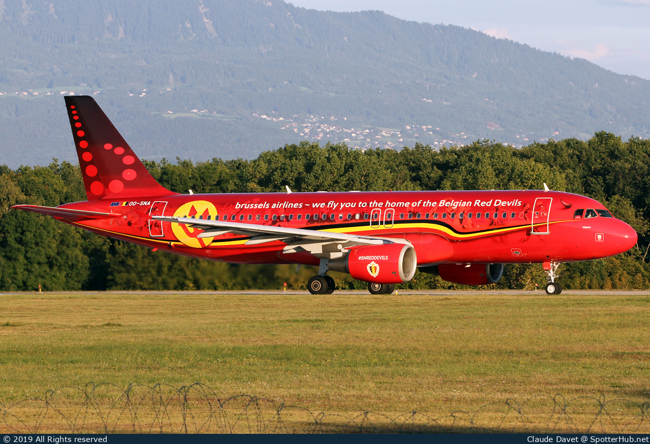 Photo of OO-SNA - Airbus A320-214 operated by Brussels Airlines