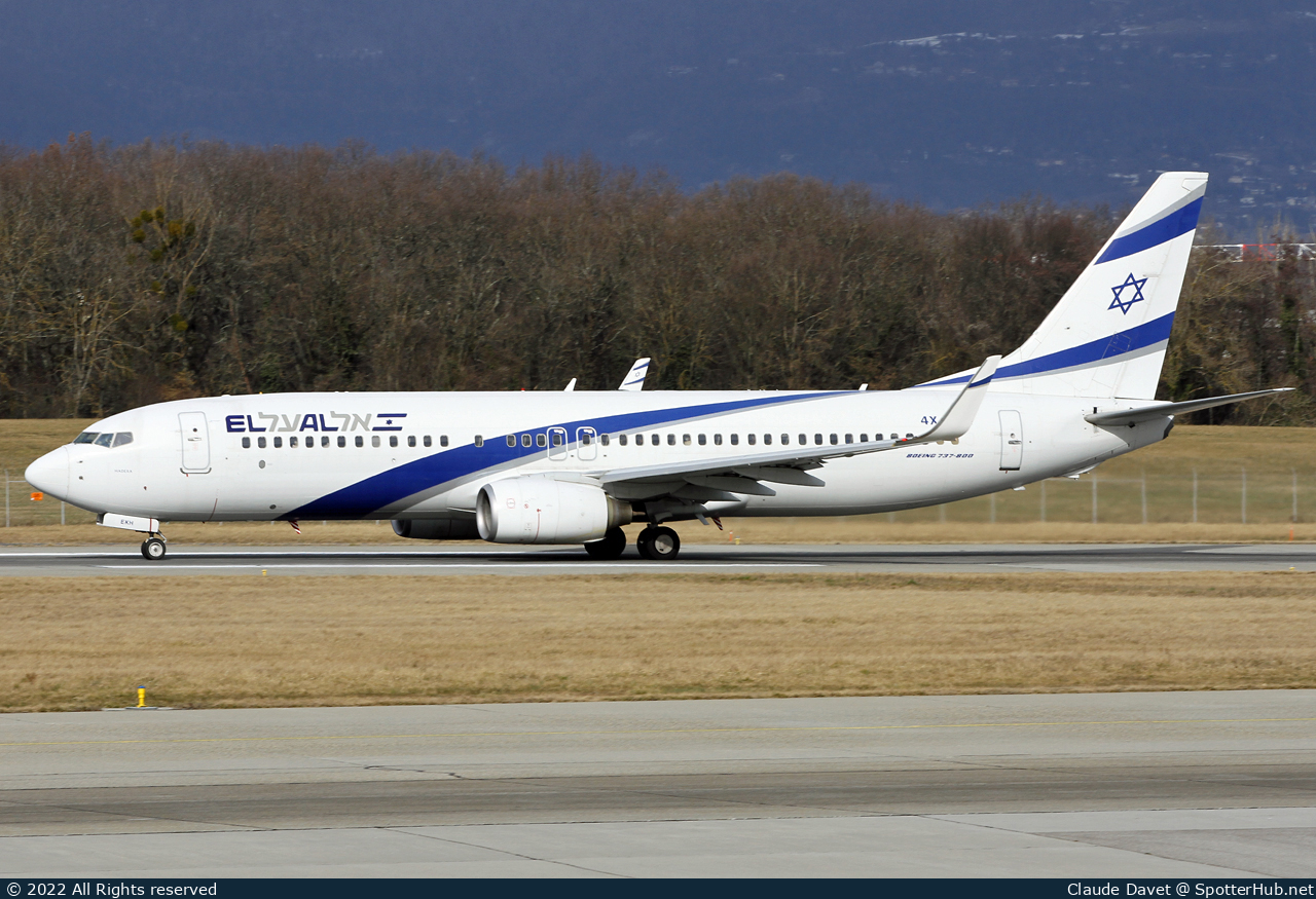 Photo of 4X-EKH - Boeing 737-85P operated by El Al Israel Airlines