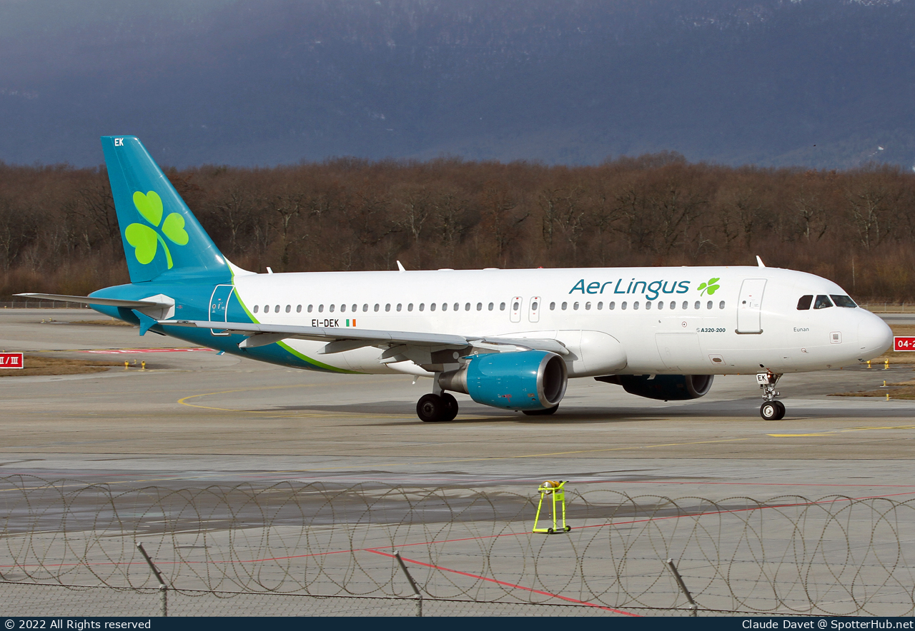 Photo of EI-DEK - Airbus A320-214 operated by Aer Lingus