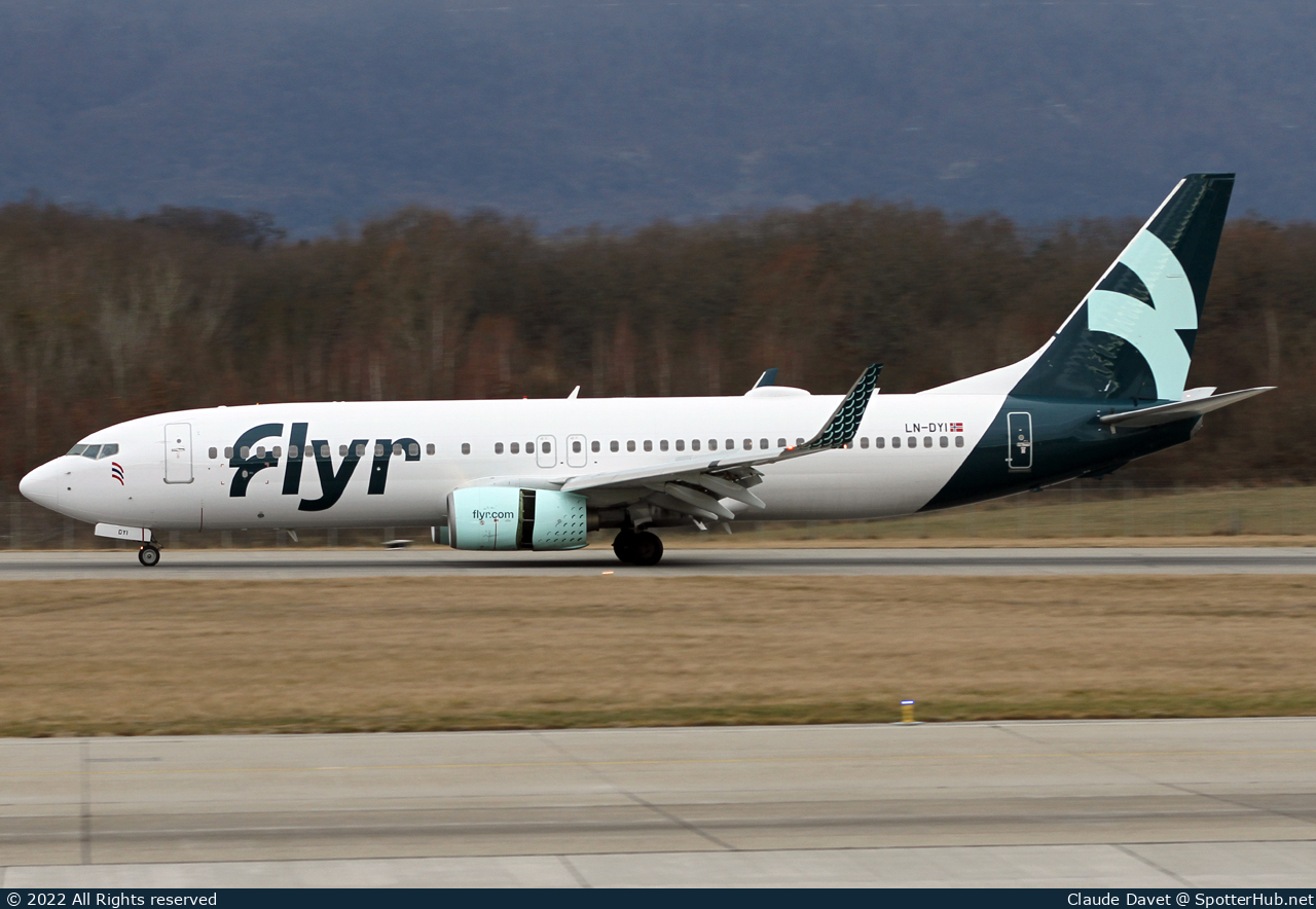 Photo of LN-DYI - Boeing 737-8JP operated by Flyr