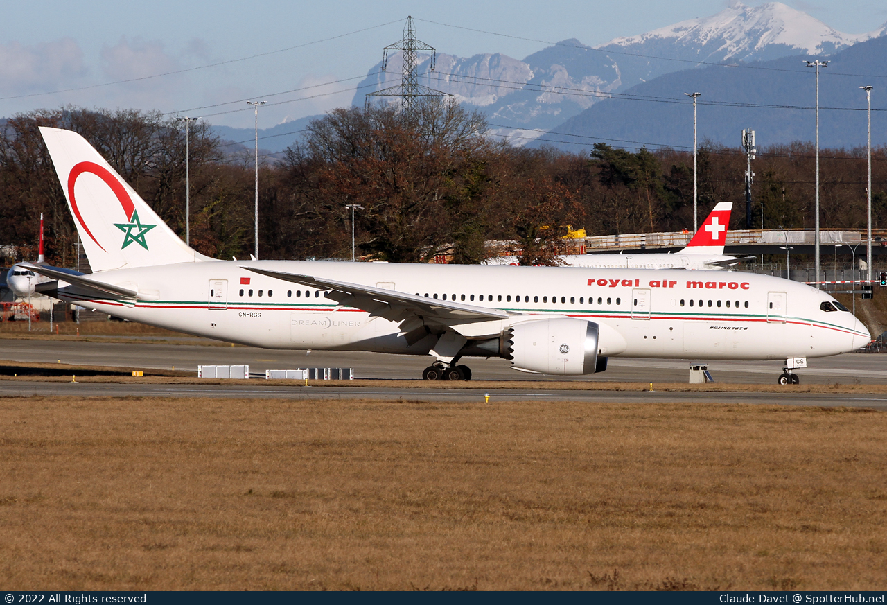 Photo of CN-RGS - Boeing 787-8 Dreamliner operated by Royal Air Maroc
