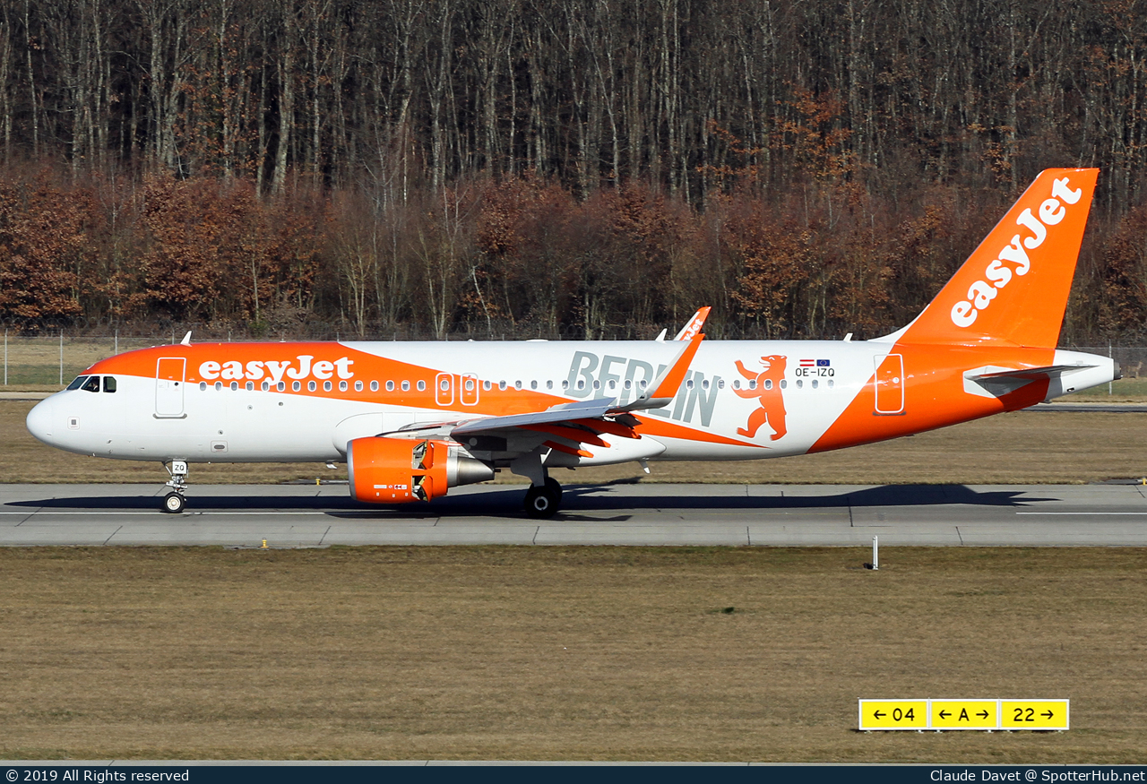 Photo of OE-IZQ - Airbus A320-214 operated by easyJet Europe