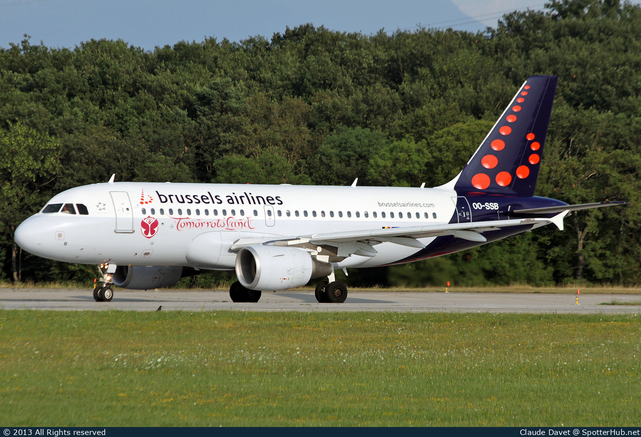 Photo of OO-SSB - Airbus A319-111 operated by Brussels Airlines