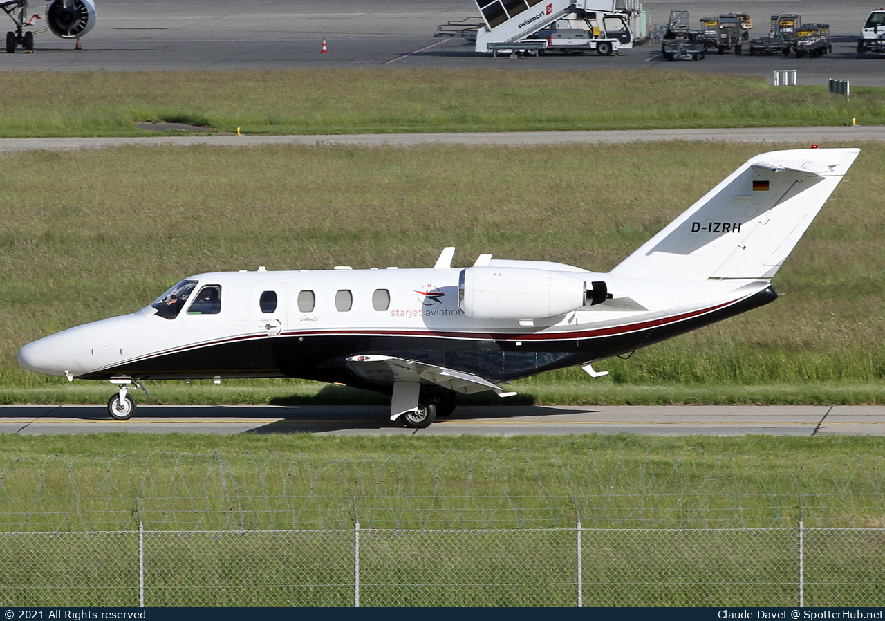 Photo of D-IZRH - Cessna 525 CitationJet operated by Starjet Aviation