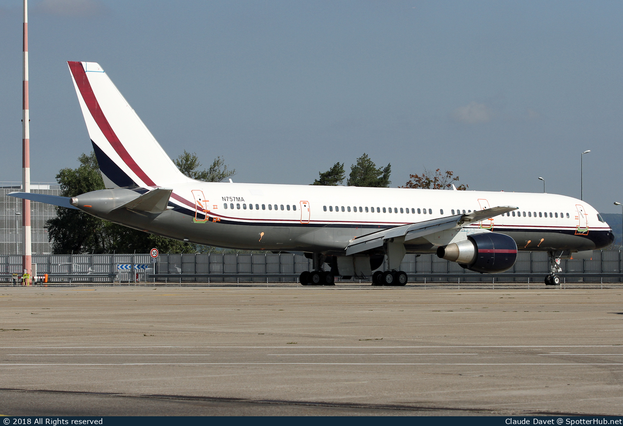 Photo of N757MA - Boeing 757-24Q operated by Mid East Jet