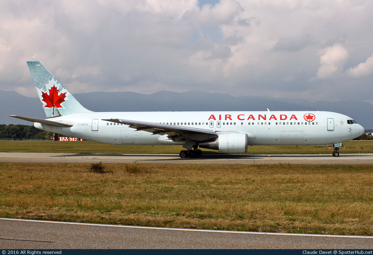 Photo of C-GSCA - Boeing 767-375(ER) operated by Air Canada