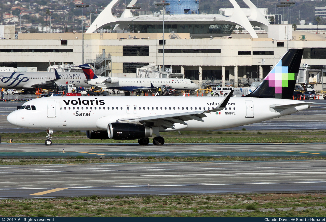 Photo of N518VL - Airbus A320-233 operated by Volaris