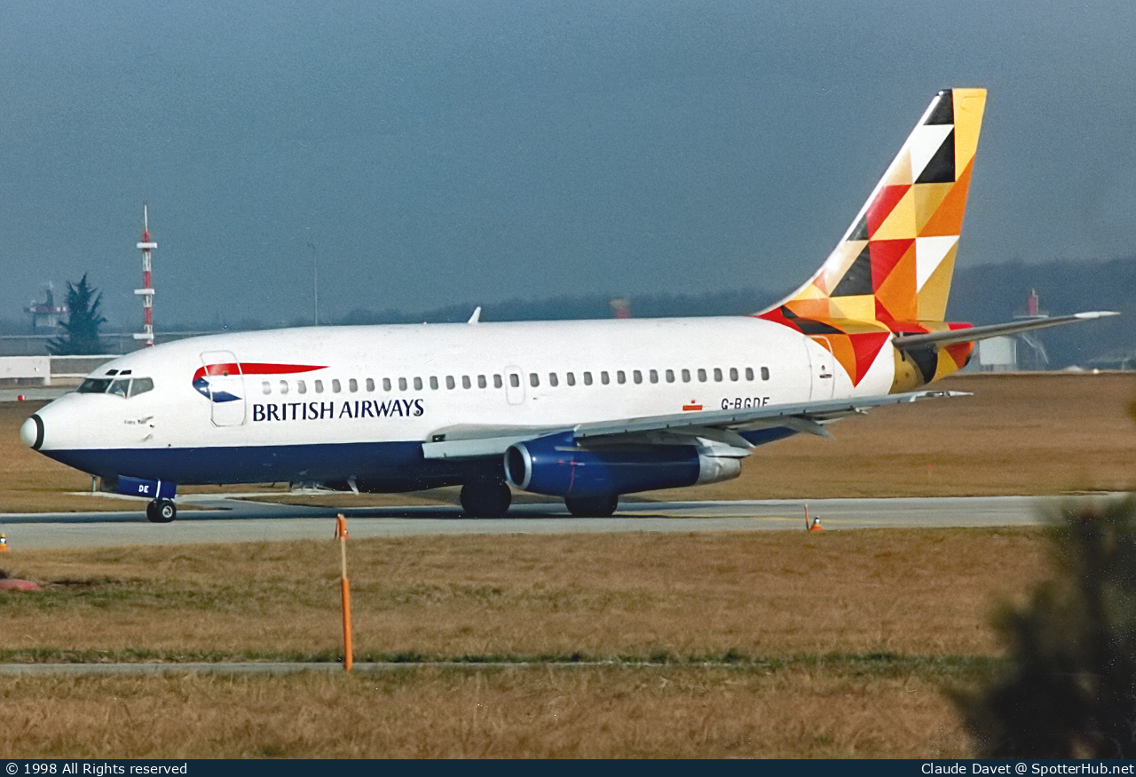 Photo of G-BGDE - Boeing 737-236(Adv) operated by British Airways