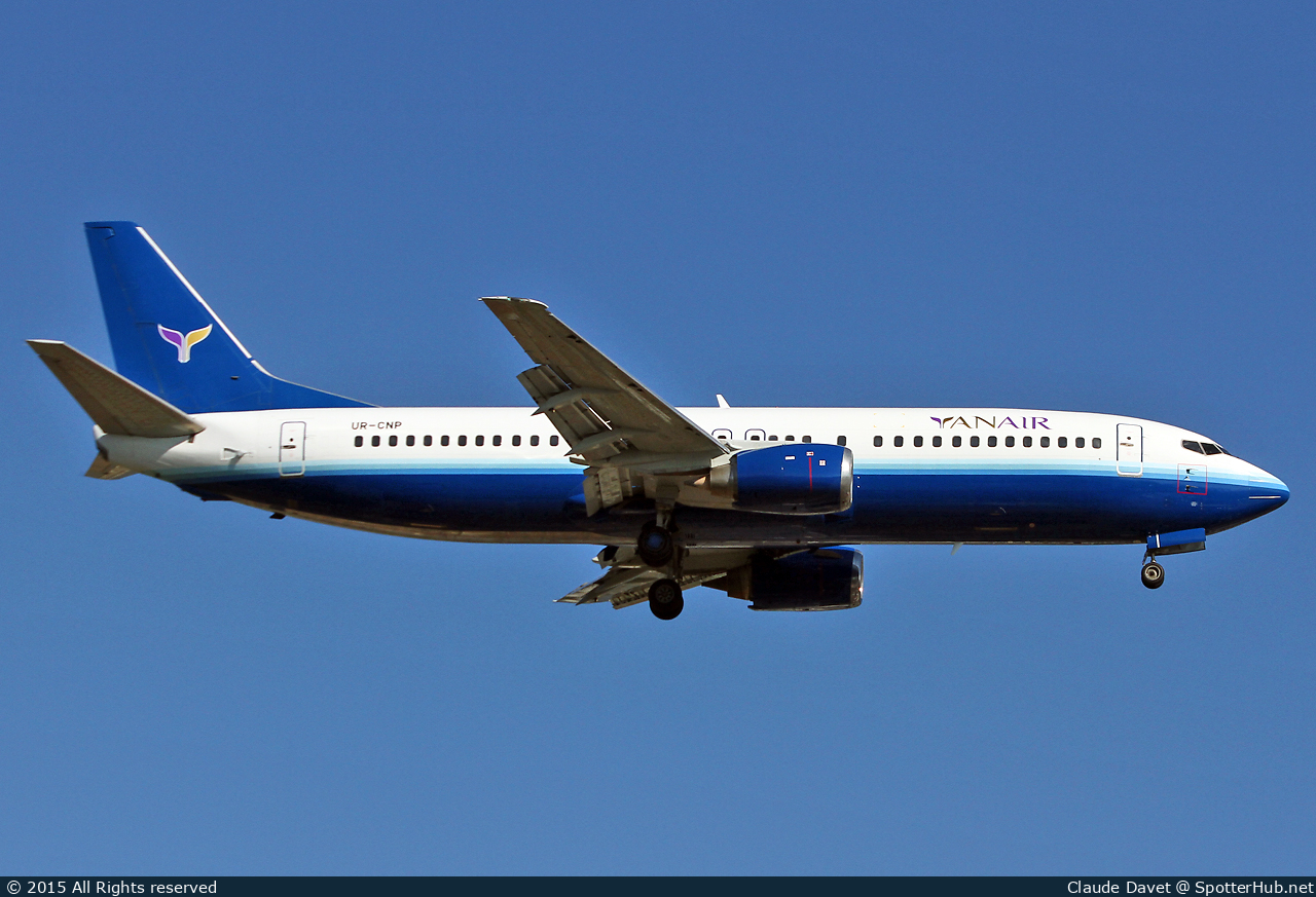 Photo of UR-CNP - Boeing 737-4Y0 operated by YanAir
