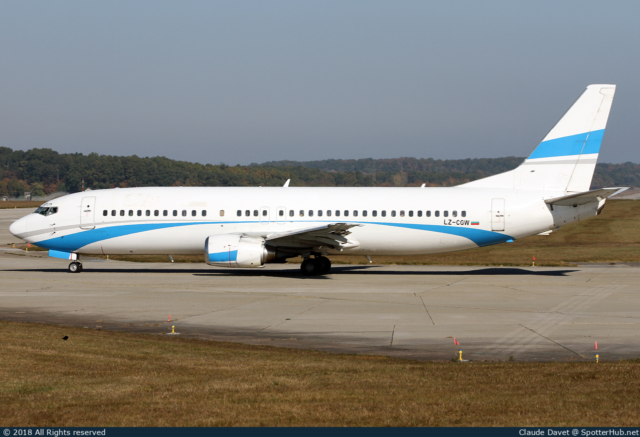 Photo of LZ-CGW - Boeing 737-46J operated by Cargoair