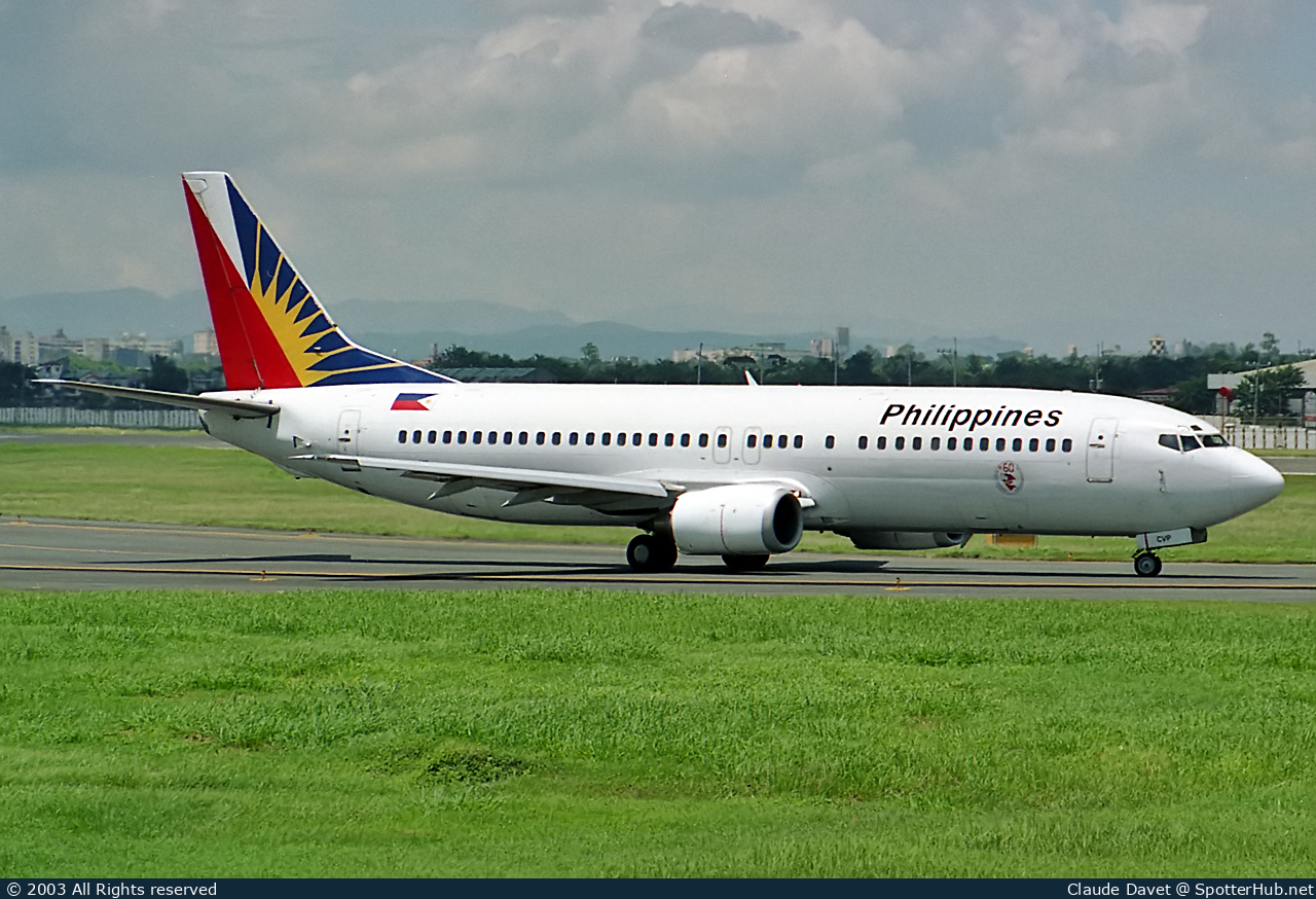 Photo of EI-CVP - Boeing 737-4Y0 operated by Philippine Airlines