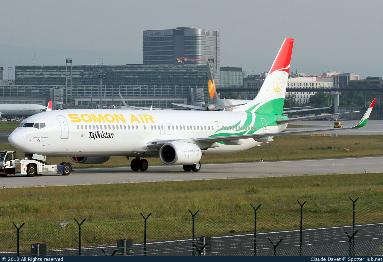 Photo of P4-TAJ - Boeing 737-93Y(ER) operated by Somon Air