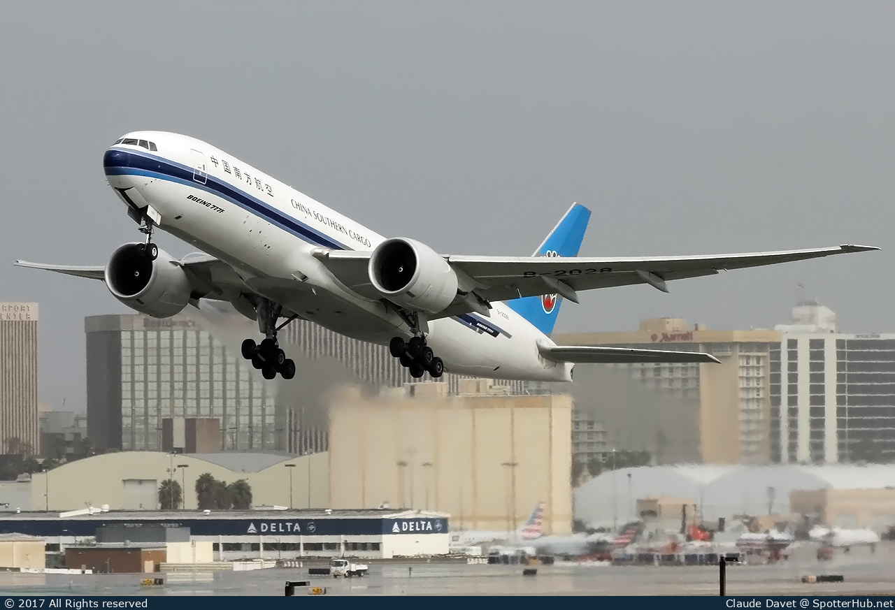 Photo of B-2028 - Boeing 777-F1B operated by China Southern Cargo