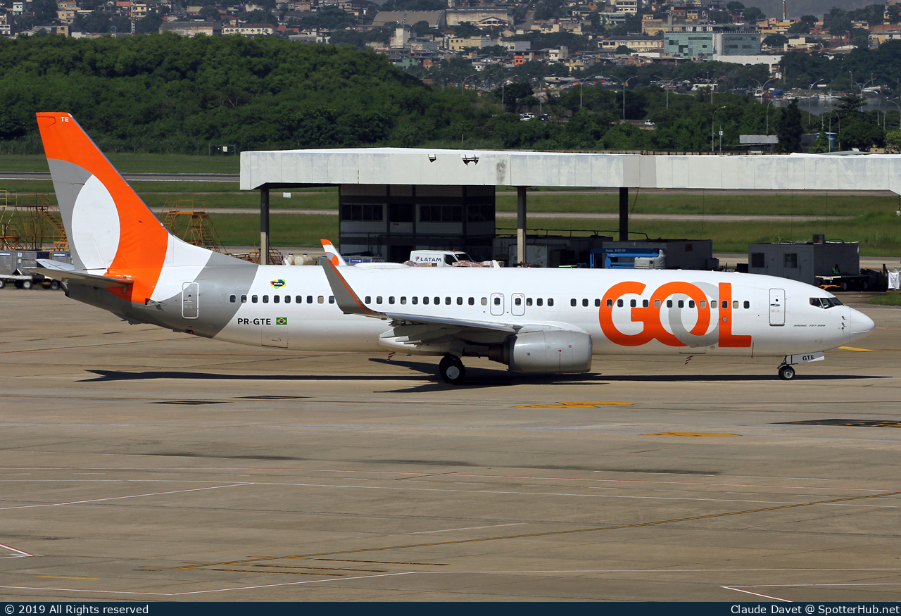 Photo of PR-GTE - Boeing 737-8EH operated by GOL Linhas Aéreas